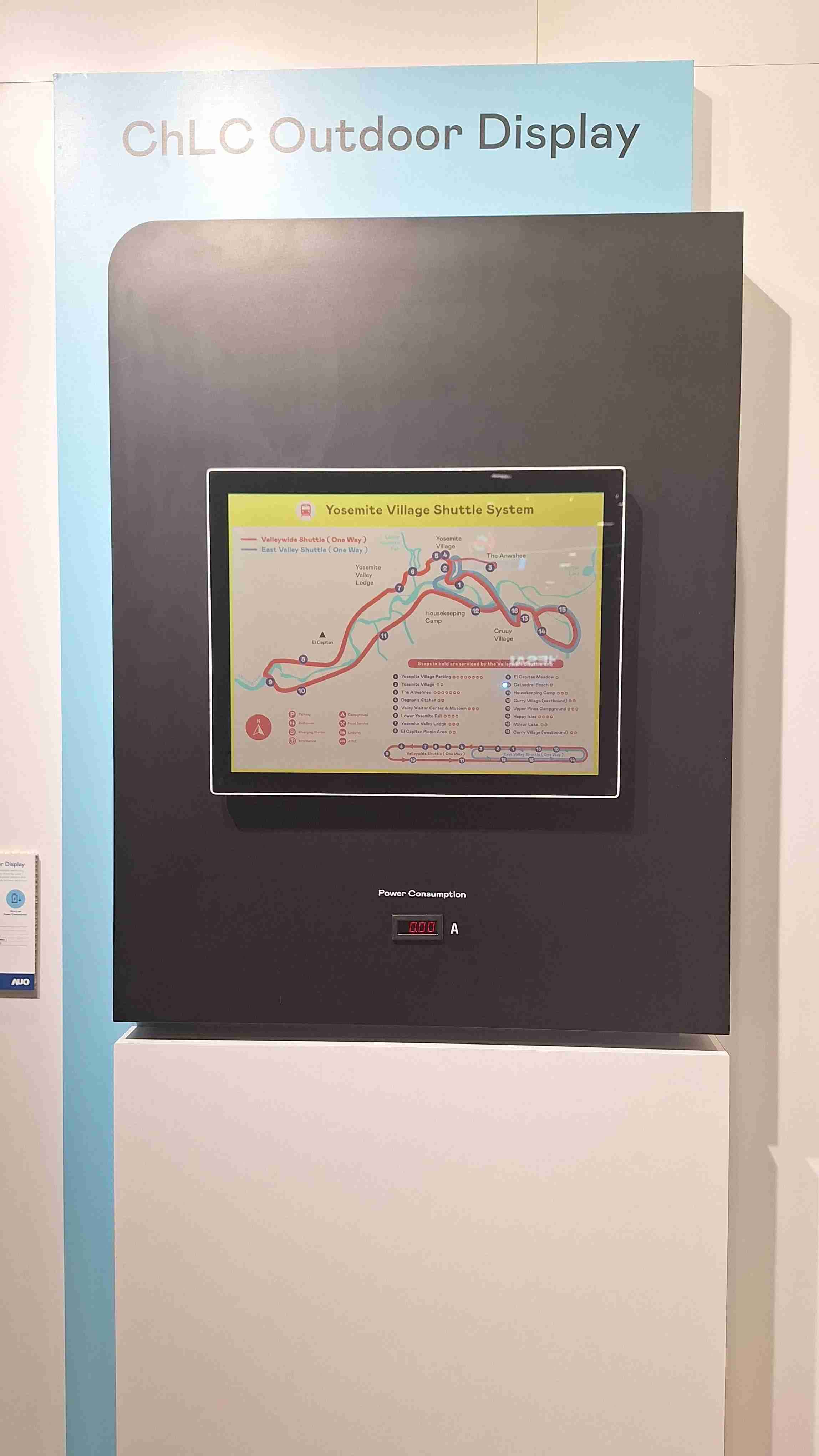 OBPay的「胆固醇液晶超低耗能户外全彩显示器」不只环保省电，，，，且符合户外严苛使用环境，，，，拥有在摄氏-30度至85度下的宽温使用优势，，并且强光愈强愈能呈现绝佳的色彩饱和度及显示效果，，，，易于安装的特性将成为户外电子看板的新首选。。。。